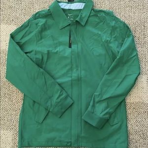 Nike Repel Player Mens Golf Jacket Pine Green Size Small BV0386-302